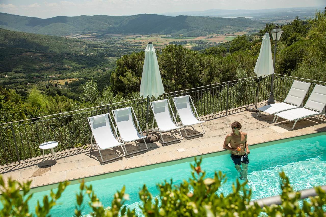 Locanda Agli Amici Кортона Экстерьер фото