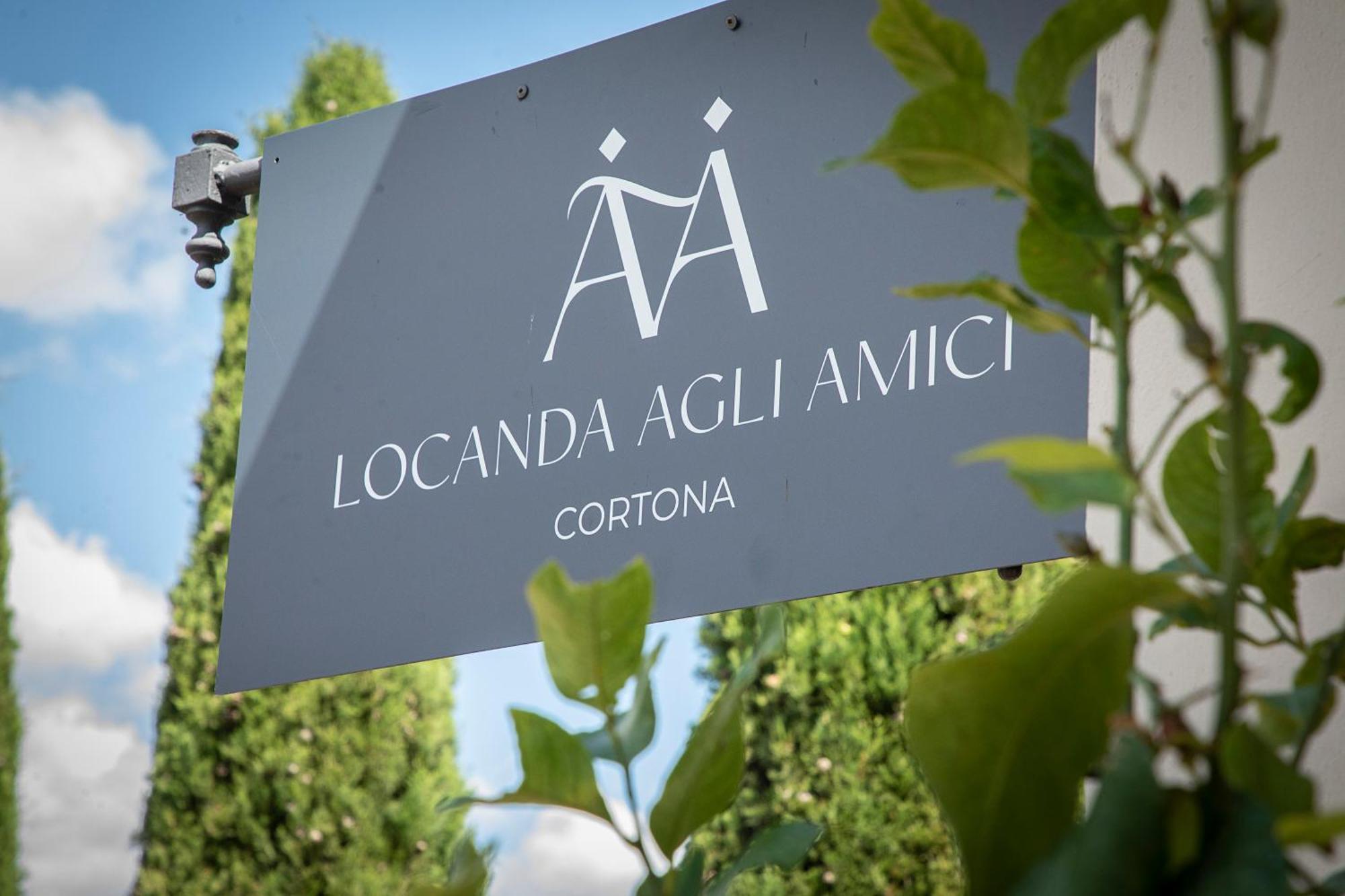 Locanda Agli Amici Кортона Экстерьер фото